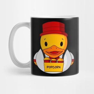 Circus Popcorn Vendor Rubber Duck Mug